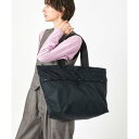 レスポートサック LeSportsac CARLIN ZIP TOP TOTE BAG (リサイクルドブラックJP)