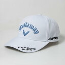 キャロウェイ Callaway メンズ ゴルフ キャップ TOUR TW CAP 23 JM 6217187471 （ホワイト/ブルー）