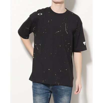 オークリー OAKLEY メンズ 半袖Tシャツ BORDERLESS SPLATTER S/S TEE FOA405357 （BLACKOUT）