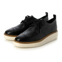 コールハーン コール ハーン COLE HAAN オリジナルグランド プラットフォーム ウィングチップ オックスフォード womens （ブラック / アイボリー）