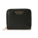 ゲス GUESS CORINA Small Zip Around Wallet （BLA） 財布 レディース