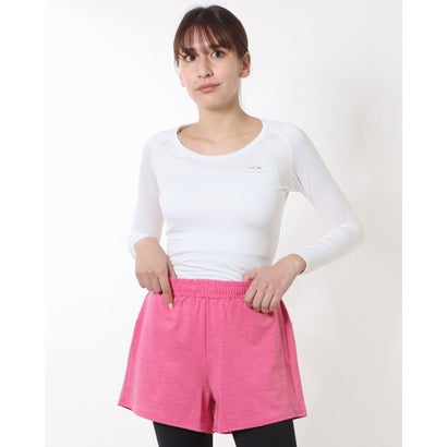 ティゴラ TIGORA レディース フィットネス 長袖コンプレッションインナー ベーシックコンプレッション長袖クルーネック TRー3F2002UT2 （ホワイト）