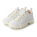 フィラ FILA Disruptor 2 Splash （WHITE/BEIGE/PINK）