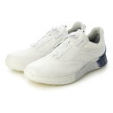 エコー ECCO ゴアテックス M ゴルフ Sスリー （WHITE/BLUE DEPTHS/BRIGHT WHITE）