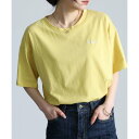フィラ FILA <FILA>綿100%シンプルロゴTシャツ (イエロー)