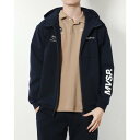 デサント DESCENTE メンズ スウェットフルジップ S.F.TECHフルジップフーディ DMMVJF20 (NV)