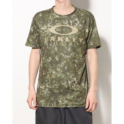 オークリー OAKLEY メンズ 半袖機能Tシャツ ENHANCE QD SS TEE GRAPHIC EVO2.0 FOA405182 BROWN PRINT 