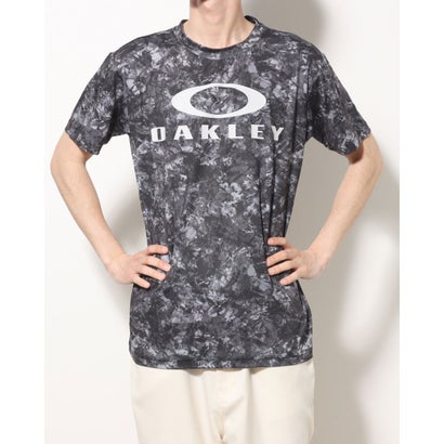 オークリー OAKLEY メンズ 半袖機能Tシャツ ENHANCE QD SS TEE GRAPHIC EVO2.0 FOA405182 BRACK PRINT 