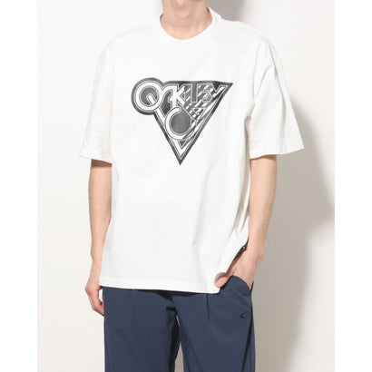 オークリー OAKLEY メンズ 半袖Tシャツ BORDERLESS GRAPHIC S/S TEE FOA405358 （WHITE）