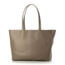 イタリコ ITALICO 日本製 イタリアンシュリンクレザー 牛革 国産 レザー トートバッグ (taupe)(4)