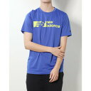 ニューバランス New Balance メンズ 半袖機能Tシャツ グラフィックショートスリーブTシャツ AMT31074 （ブルー）