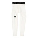 アンダーアーマー UNDER ARMOUR メンズ フィットネス コンプレッションロングタイツ/スパッツ UA HG ARMOUR LEGGINGS 1361586 （White / / Black）