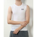 アンダーアーマー UNDER ARMOUR メンズ フィットネス ノースリーブコンプレッションインナー UA HG ARMOUR COMP SL 1361522 （White / / Black）