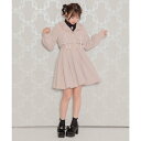 ロジータ ROJITA シアーフリルトレンチコート (ピンク)