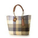 ウーヴン WOVEN メルカドバッグ bk-bag-mid-bg-li-oro