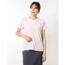 ティゴラ TIGORA レディース 半袖機能Tシャツ iCOOLメッシュTシャツ TR-9C2193TS (ベビーピンク *WH)