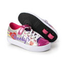 q[[Y HEELYS SNAZZY-SILVER/MULTI CANVAS i}`j