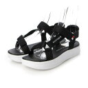 g~[ qtBK[ TOMMY HILFIGER TH LEOMI UTILITY-BLK/WHITE iBLKj