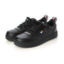 トミー ヒルフィガー TOMMY HILFIGER CADE COURT LOW-BLACK SMOOTH PU （BLK）