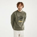 エーグル AIGLE クルーネックスウェット (モスグリーン)