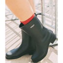 エーグル AIGLE ミリカ ミッド ラバーブーツ (ブラック)