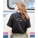 トミー ヒルフィガー Tシャツ メンズ トミー ヒルフィガー TOMMY HILFIGER 【オンライン限定】トミー ヒルフィガー80SリンガーTシャツ（ブラック）