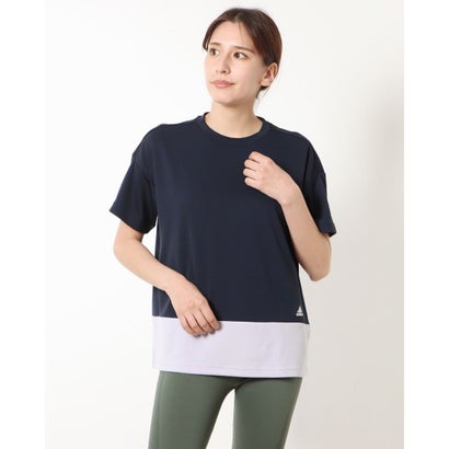 アディダス adidas レディース 半袖機能Tシャツ W SE CB SS TEE IA5194 （レジェンドインク/シルバードーン）