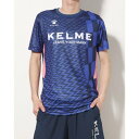 ケレメ KELME メンズ サッカー/フットサル 半袖シャツ 半袖プラクティスシャツ KA23S664 (NAVY)