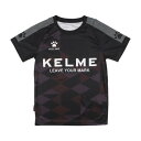 ケレメ KELME ジュニア サッカー/フットサル 半袖シャツ Jr半袖プラクティスシャツ KA23S669J （BLACK）