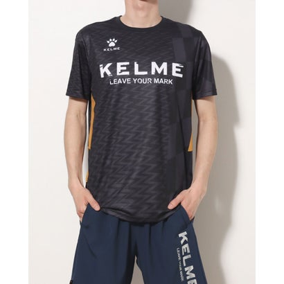 ケレメ KELME メンズ サッカー/フットサル 半袖シャツ 半袖プラクティスシャツ KA23S664 BLACK 