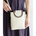 ヴィータフェリーチェ VitaFelice ウッドハンドル2wayポシェット (OFFWHITE)