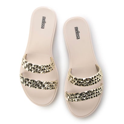 メリッサ melissa MELISSA BLING AD （BEIGE/GOLD）