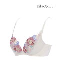 トリンプ Triumph 天使のブラ 魔法のハリ感 566 ノンワイヤーブラジャー D-Fカップ (ホワイト)