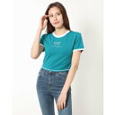 ゲス GUESS Signature Crop Tee (G7DU)