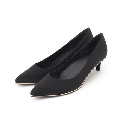 エスペランサ ESPERANZA 12時間パンプスNeo[5.5cmヒール] （ブラックマットサテン(319)）