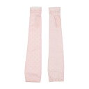 ローラ アシュレイ LAURA ASHLEY 婦人 UV手袋 ロング丈 (ピンク)