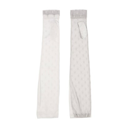 ローラ アシュレイ LAURA ASHLEY 婦人 UV手袋 ロング丈 (グレー)