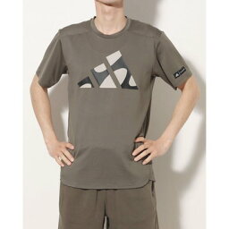 アディダス adidas メンズ 半袖機能Tシャツ M MARIMEKKO Tシャツ HR8207 （ブランチ/ライトブラウン/ブラック）