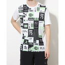 プーマ PUMA メンズ 陸上/ランニング 半袖Tシャツ RUN FAVORITE AOP FOR ALL TIME SS Tシャツ M_ 523682 （プーマ ホワイト/ライトミント）