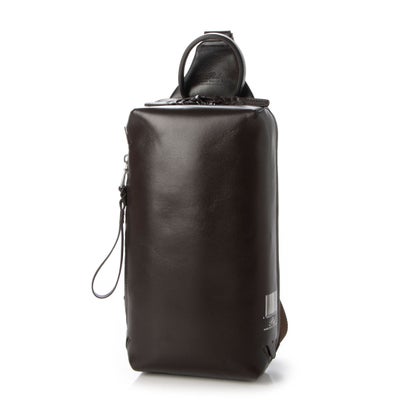 ピー・アイ・ディー P.i.d スムースレザーワンショルダー （チョコ）