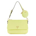 ゲス GUESS ECO GEMMA Top Zip Shoulder Bag (LGL) ハンドバッグ ショルダーバッグ レディース