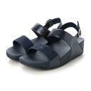 フィットフロップ fitflop Wベルト ヒールストラップ ラメ (MIDNIGHT NAVY)