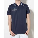 ルコックスポルティフ ゴルフ le coq spotif golf メンズ EXcDRY半袖ポロシャツ QGMVJA11 (ネイビー)