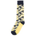 マルニ MARNI 靴下 ソックス イエロー ネイビー マルチ レディース MARNI SKMC0150Q0 UFC125 FLY06 (ENDIVE)(4)