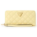 ゲス GUESS GIULLY Large Zip Around Wallet （YEL） 財布 レディース