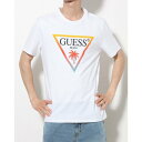ゲス GUESS Basic Logo Triangle Tee (G011) ロゴTシャツ