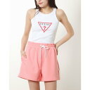 ゲス GUESS Original Triangle Logo N/S Tee (WHT) タンクトップ レディース
