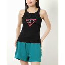 ゲス GUESS Original Triangle Logo N/S Tee (BLK) タンクトップ レディース