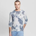 ゲス GUESS Tyson Bleach Printed Sweater (P7HH) ニット セーター