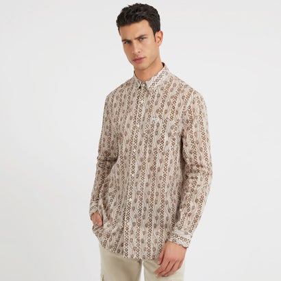 QX GUESS Eco Collins Printed Shirt iP19Oj